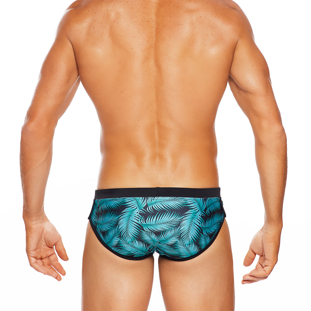 Fiji - Black Binds -Lo Rise Swim Brief